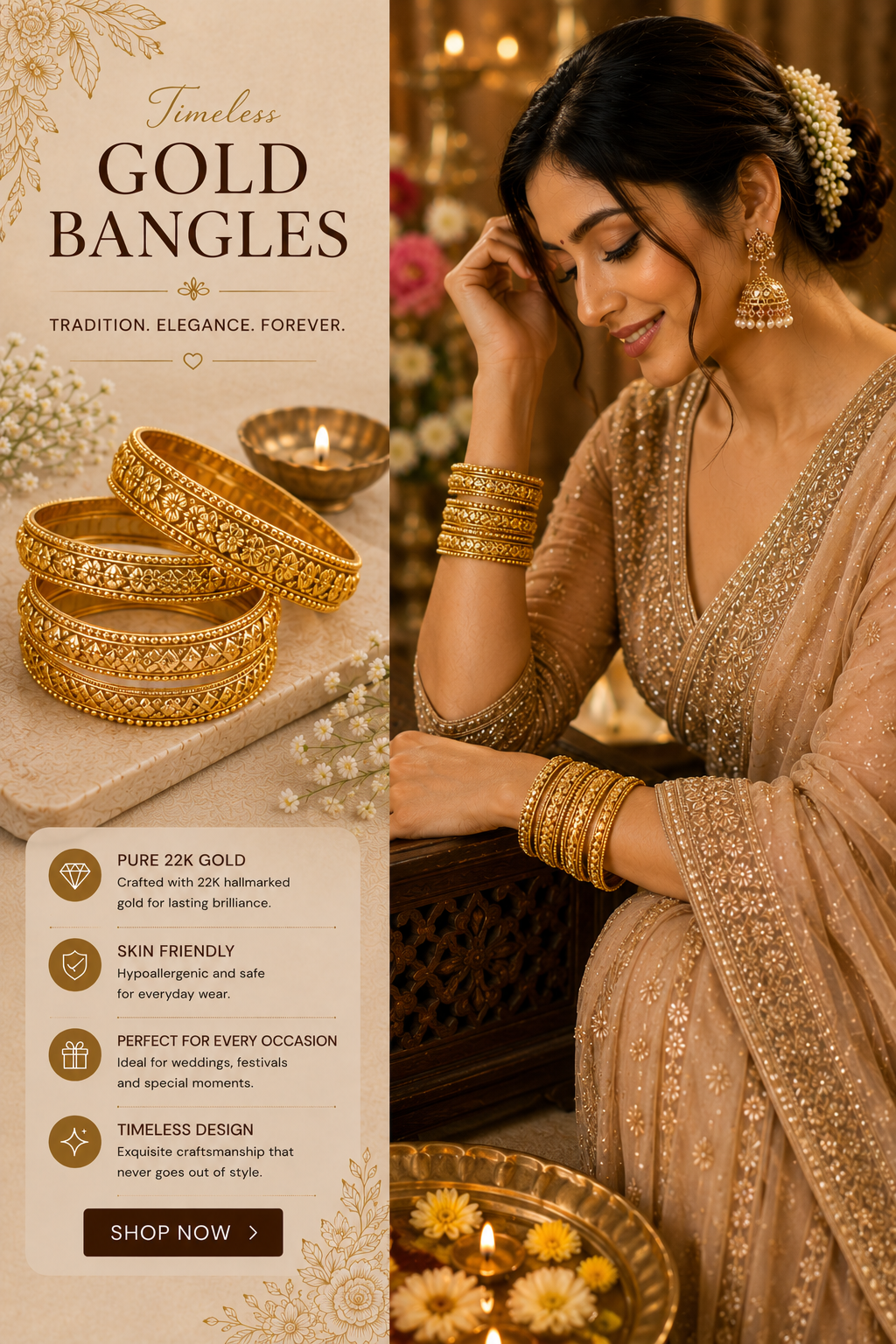 Jewellery Design 15 — AI-generated jewellery visual created with AgentForge AI