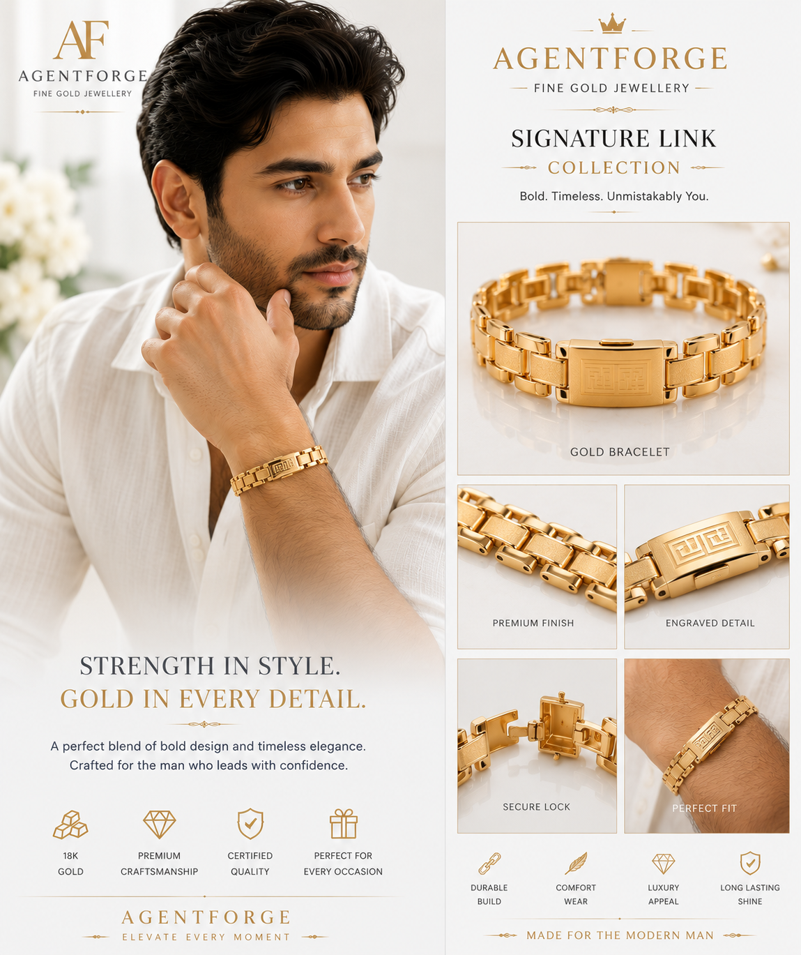 Jewellery Design 25 — AI-generated jewellery visual created with AgentForge AI