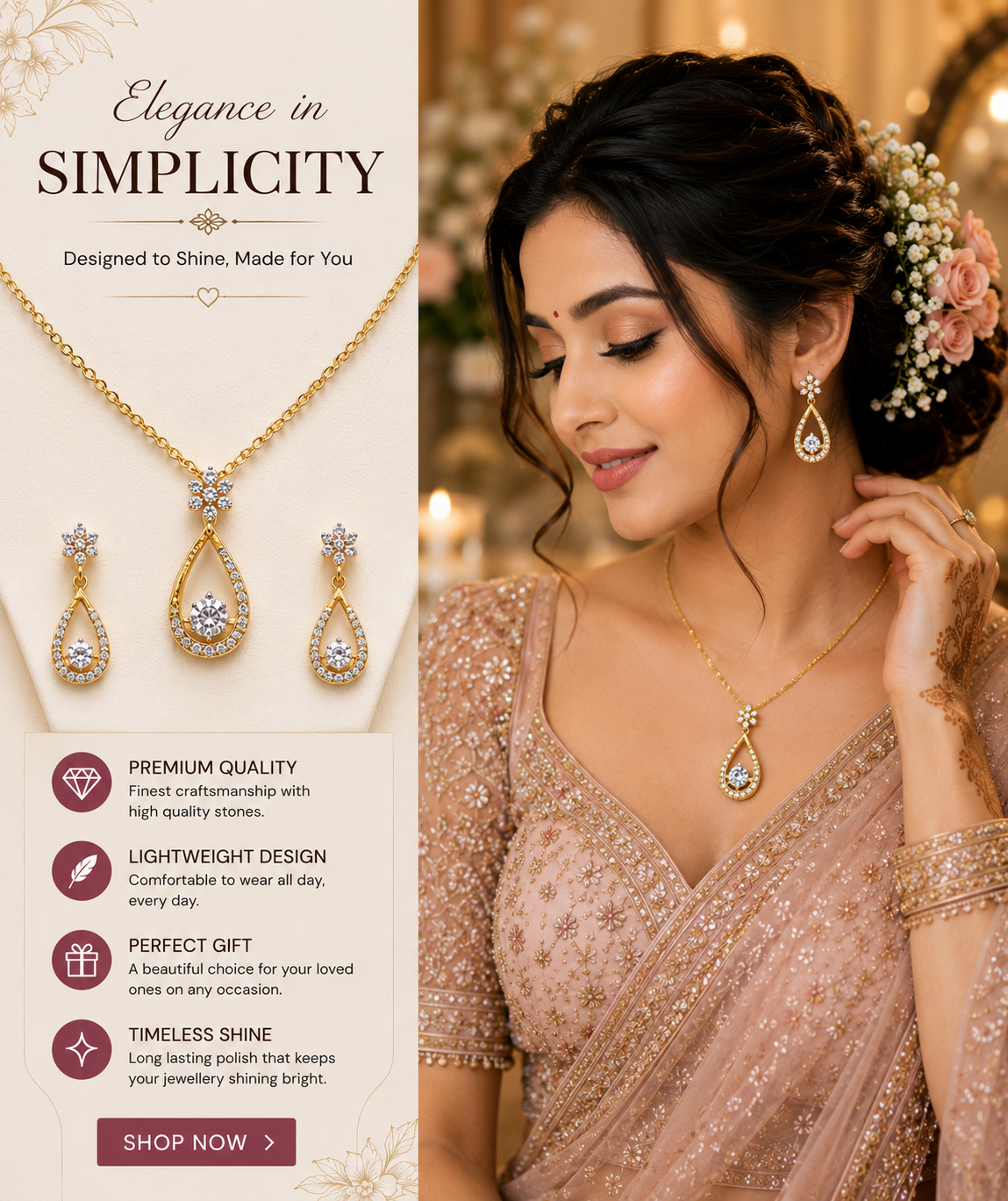 Jewellery Design 3 — AI-generated jewellery visual created with AgentForge AI