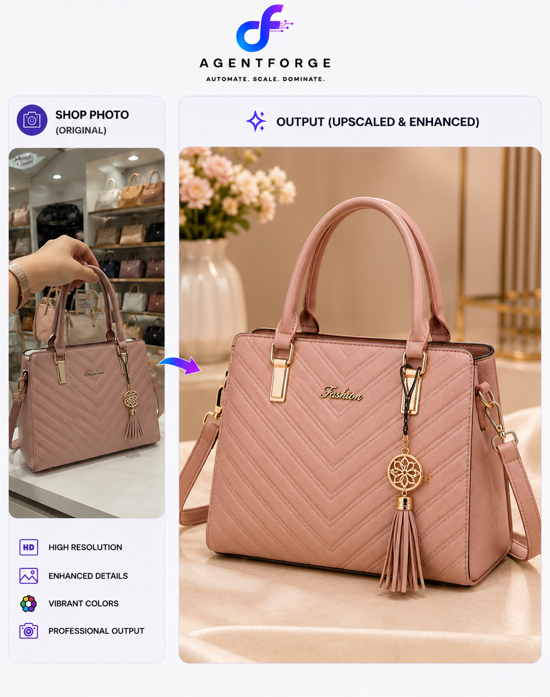 Product Design 12 — AI-generated productography visual created with AgentForge AI