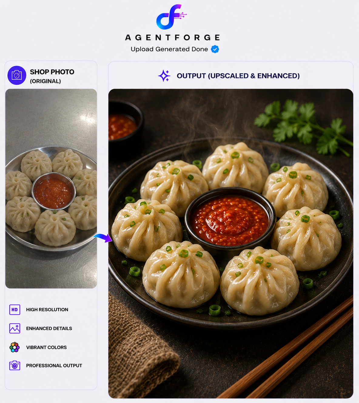 Product Design 27 — AI-generated productography visual created with AgentForge AI