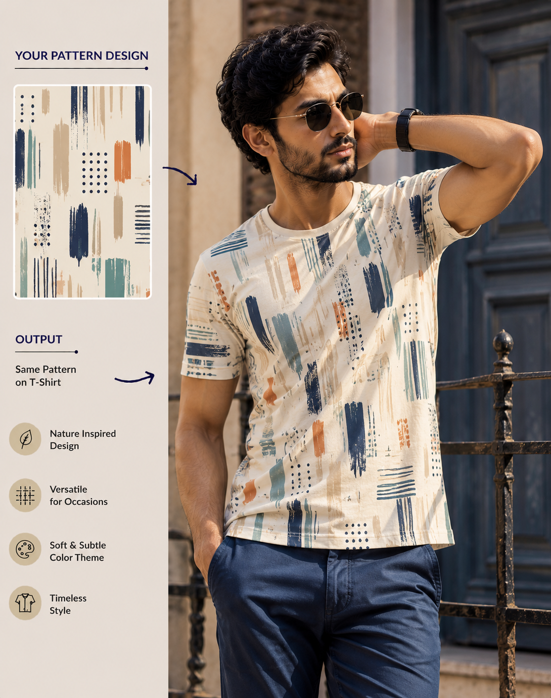 Textile Design 11 — AI-generated textile visual created with AgentForge AI